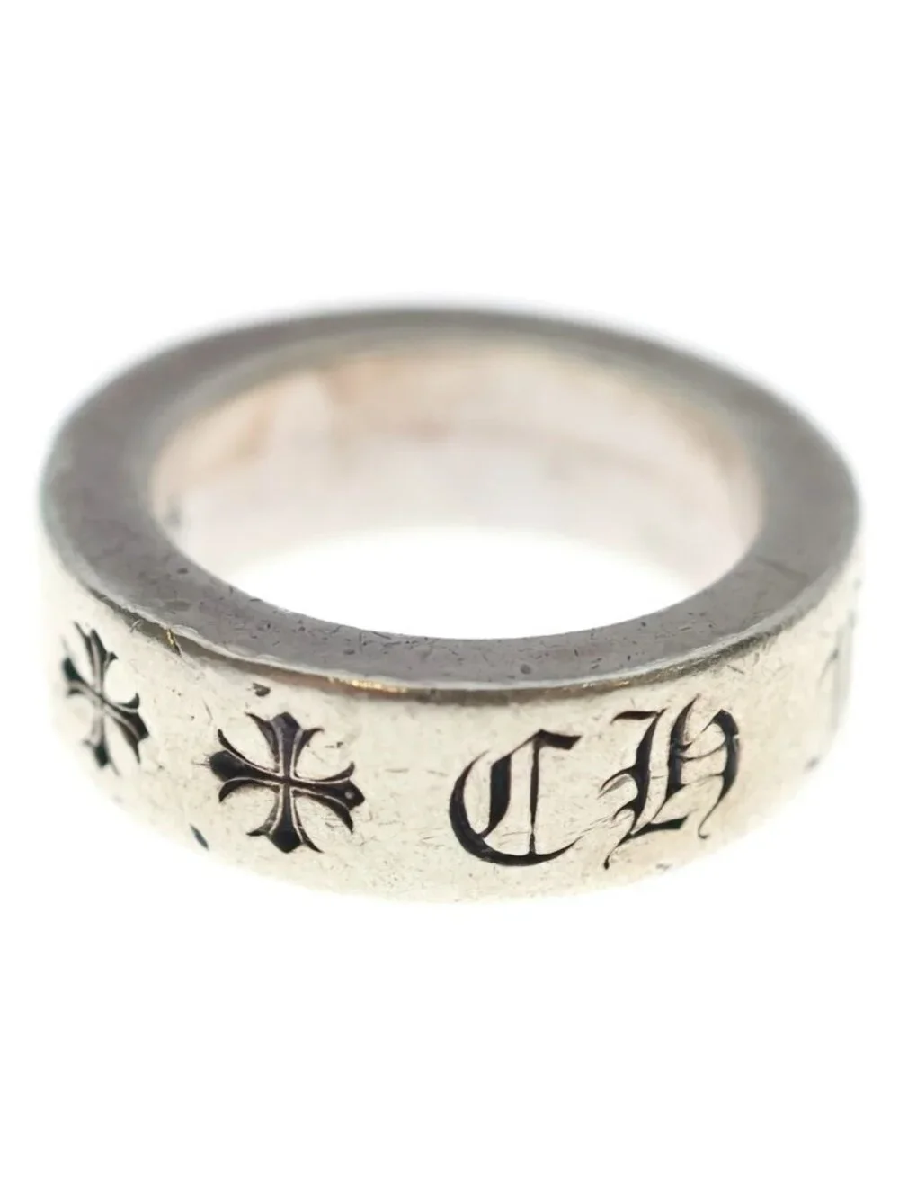 Chrome Hearts Spacer Forever Ring Silver
